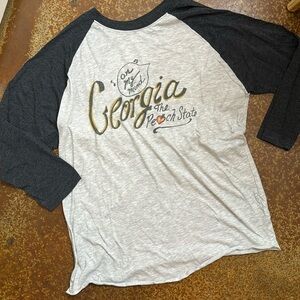 Luckybird Clothing Co 3/4 GA shirt- Large